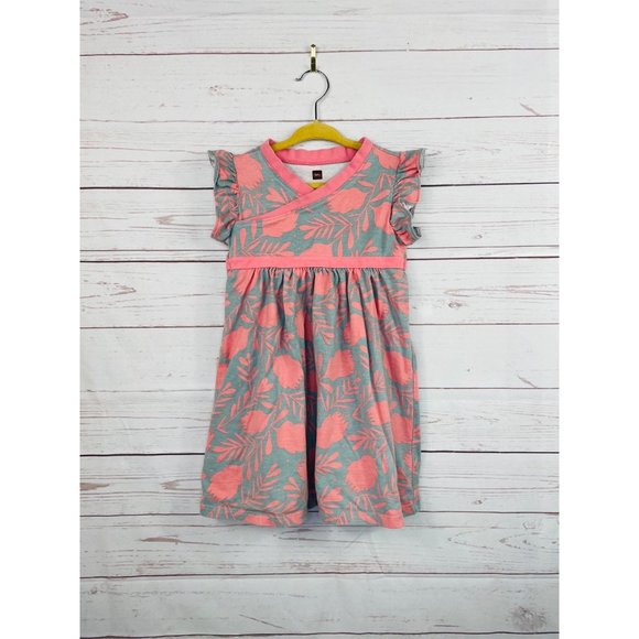 Tea Collection Floral Dress 4 - Picture 1 of 5